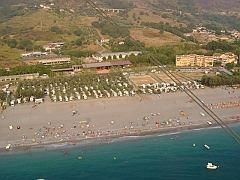 71-foto aeree,Lido Tropical,Diamante,Cosenza,Calabria,Sosta camper,Campeggio,Servizio Spiaggia.